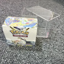 Pokemon TCG: Brilliant Stars Booster Box 36 Packs Sealed | Magnetic Acrylic Case - Image 2