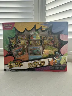 Pokemon TCG Mega Evolution Ascended Heroes First Partners Deluxe Pin Collection - Image 2