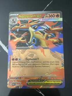 Pokemon TCG Mega Charizard Y EX 030 Black Star Promo NM - Image 1