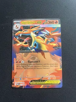 Pokemon TCG - Mega Charizard Y ex - ME: Mega Evolution Promo 030 NM - Image 1