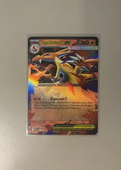 Pokemon Mega Charizard Y ex MEP 030 Promo Card - Image 1