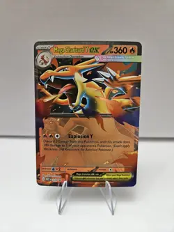 Pokemon Mega Charizard Y ex 030 Mega Evolution Black Star Promo Near Mint Holo - Image 1
