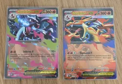 Mega Charizard Y X EX - MEP 029 and 030 - Black Star Promo/ - Pokemon Card - NM - Image 1