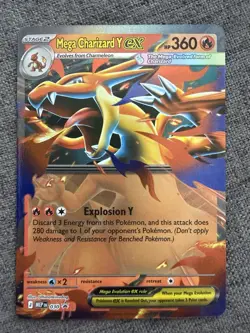 Mega Charizard Y ex - MEP 030 - Black Star Promo - NM - Pokemon TCG - Image 1
