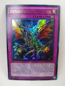YU-GI-OH! Return of the Red-Eyes LDK2-ENJ34. Ultra Rare Trap Card TCG CCG Yugioh - Image 1
