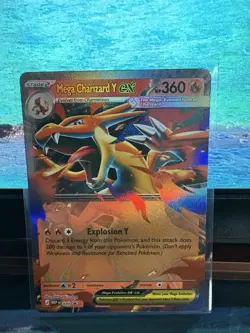 Mega Charizard Y EX 030 Promo Pokemon Card NM - Image 1