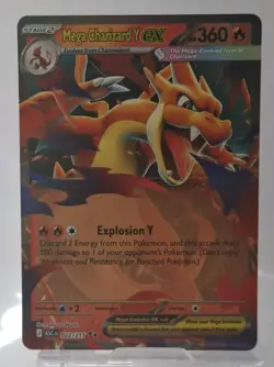 Mega Charizard Y ex - MEP 030 - Black Star Promo - Pokemon Card TCG - Image 1