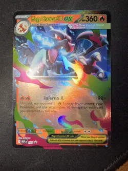 Pokemon TCG Mega Charizard x EX 029 & Mega Charizard Y Ex 030 Promo NM/M - Image 3