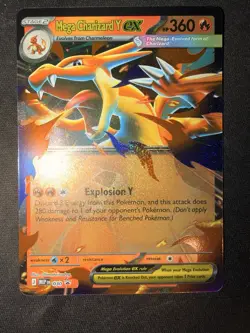 Pokemon TCG Mega Charizard x EX 029 & Mega Charizard Y Ex 030 Promo NM/M - Image 5