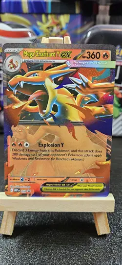 Mega Charizard Y EX 030 NM/M Black Star Promo Pokemon TCG Card - Image 1