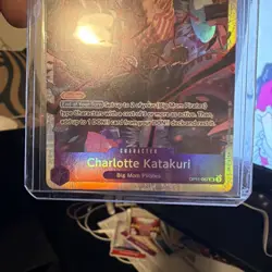 One Piece OP-11 Charlotte Katakuri OP11-067 SR A Fist of Divine Speed - NM/Mint - Image 3