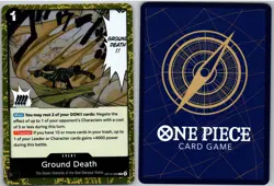 Ground Death OP14-096 Rare The Azure Sea's Seven One Piece NM - Image 3