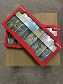 Pokemon TCG Prismatic Evolutions Costco Mini Tins 8 Pack - New & Sealed ✅ - Image 3