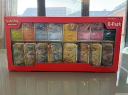 Pokemon TCG: Prismatic Evolutions Costco Mini Tins 8 Pack - New & Sealed - Image 1