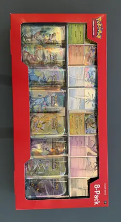 Pokemon TCG: Prismatic Evolutions Costco Mini Tins 8 Pack - New & Sealed - Image 4