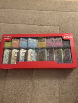 Pokemon TCG: Prismatic Evolutions Costco Mini Tins 8 Pack - New & Sealed - Image 1