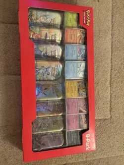 Pokemon TCG: Prismatic Evolutions Costco Mini Tins 8 Pack - New & Sealed - Image 2