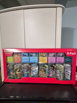 Pokemon TCG: Prismatic Evolutions Costco Mini Tins 8 Pack - New & Sealed - Image 1