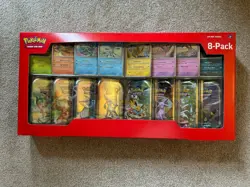 Pokemon TCG: Prismatic Evolutions Costco Mini Tins 8 Pack - New & Sealed - Image 2
