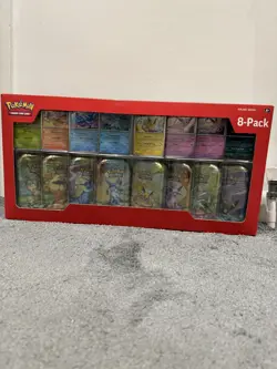 Pokemon TCG: Prismatic Evolutions Costco Mini Tins 8 Pack - New & Sealed - Image 1