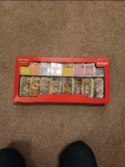 Pokemon TCG: Prismatic Evolutions Costco Mini Tins 8 Pack - New & Sealed - Image 5