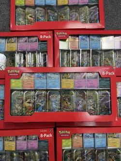Pokemon TCG: Prismatic Evolutions Costco Mini Tins 8 Pack - New & Sealed - Image 2