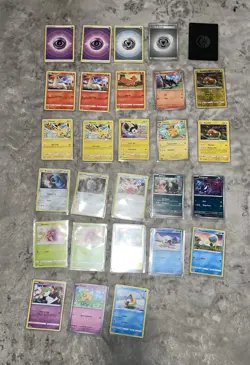 Pokemon Cards and Collectors Tin Lot - 112 Cards - 5 Metal Collector Tins - Mint - Image 5