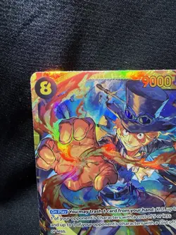 Bandai One Piece Card Game Sabo Foil Special Edition OP07-118 OP13-120 Lot - Image 3