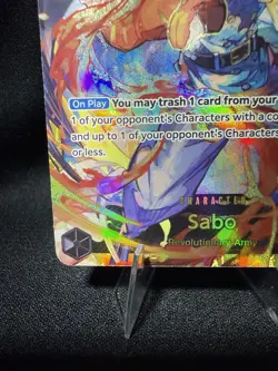 Bandai One Piece Card Game Sabo Foil Special Edition OP07-118 OP13-120 Lot - Image 5