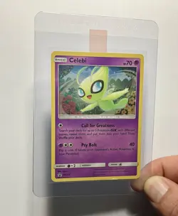 Celebi SM224 (MP) Cosmos Holo Sun & Moon: Black Star Promo 2019 Pokemon Card - Image 5