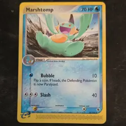 ~ Pokemon Vintage Cards Lot - Marshtomp, Clefairy, Misty's Seel - 10 ~ - Image 1