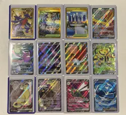 DESTINED RIVALS 12 CARD LOT - HYPER RARES (GOLD) & ULTRA RARES Pokemon TCG - Image 1
