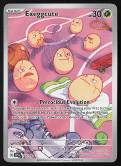 Exeggcute - 192/191 - Illustration Rare - Surging Sparks - Pokemon Card - NM/M - Image 1