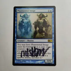 MTG Phantasmal Image Magic 2012 - Signed by Artist Nils Hamm - Image 1