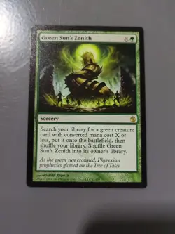 Green Sun's Zenith - MTG - Mirrodin Besieged - LP - Image 1