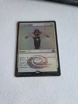 MTG Orim's Chant (Rare) Modern Horizons 3 Foil N/M #M103 - Image 1