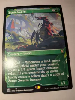 Scute Swarm - Showcase - Zendikar Rising - Magic: The Gathering - MTG - Image 1