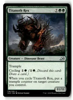 Titanoth Rex 174 Uncommon Ikoria: Lair of Behemoths Magic: The Gathering - Image 1