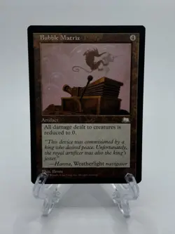 Bubble Matrix - Weatherlight - MTG - Rare - Magic The Gathering - Image 1