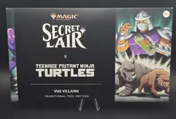 Secret Lair Teenage Mutant Ninja Turtles VHS Villains Foil Sealed - Image 1