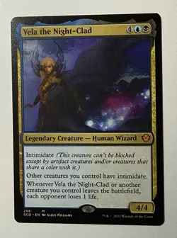Vela the Night-Clad Normal M Starter Commander Decks 256 NM SCD - Image 1