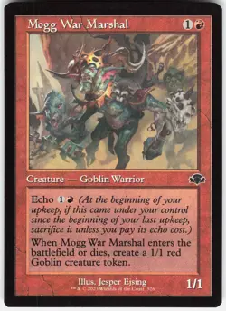 Mogg War Marshal (Retro Frame) C Dominaria Remastered 326 LP - Image 1