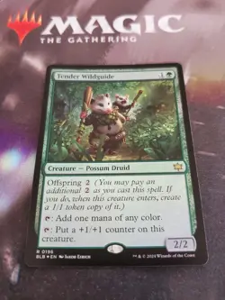 Mtg. Tender Wildguide. Foil. Bloomburrow. Nm - Image 1