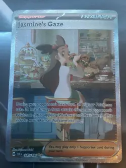Pokemon TCG Jasmine's Gaze Full Art Holo Trainer Surging Sparks #245/191 - Image 2