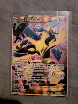 Alakazam EX 125/124 Fates Collide Secret Rare Pokemon Card - Image 2