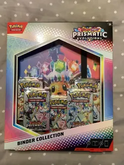 Prismatic Evolutions Binder Collection - Pokemon TCG - New & Sealed - Image 1