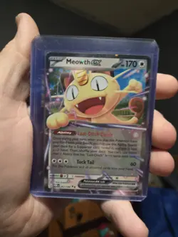 Meowth ex 062/088 - Double Rare Holo - Pokemon TCG: Perfect Order - English NM - Image 1