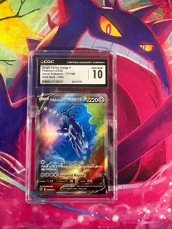 Origin Forme Dialga V 177/189 Astral Radiance English CGC Graded 10 Pokemon TCG - Image 1