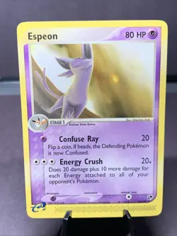 Pokemon TCG Espeon 16/100 Non Holo Rare EX Sandstorm Set WOTC VTG 2003 NM - Image 1