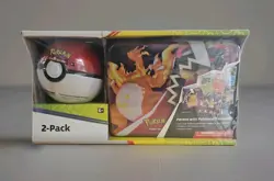 Pokemon TCG 2021 LTD ED Chest Tin Lunchbox & Poke Ball Tin Sam’s Club 2-pack NEW - Image 1